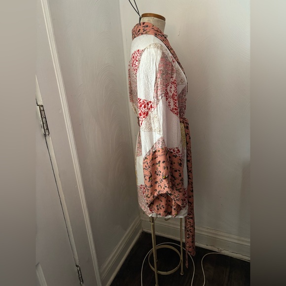 Anthropologie Floreat Patchwork Wrap / Mini Dress - Picture 4 of 6